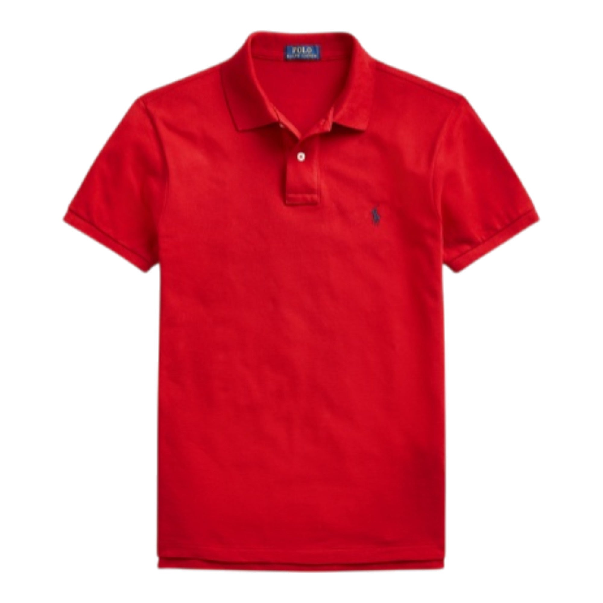 Slim Fit Mesh Polo Shirt