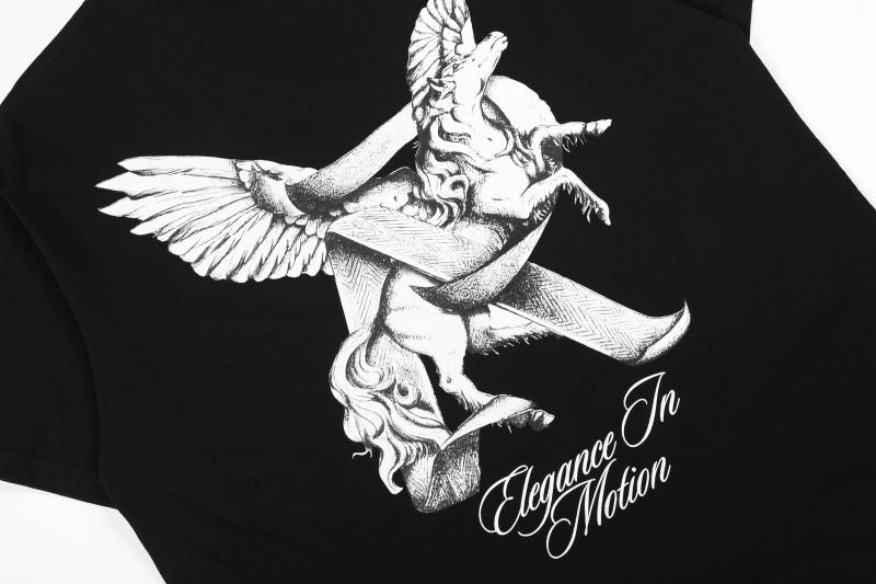 Elegance In Motion T-Shirt Jet Black