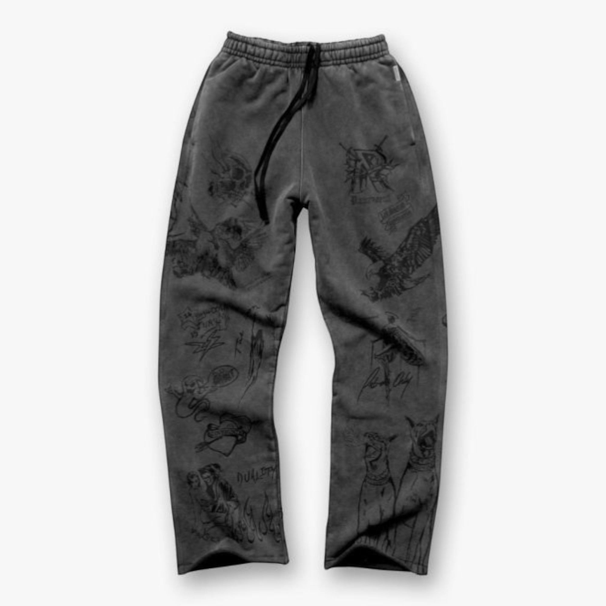 Legacy Sweatpants Washed Black Gris