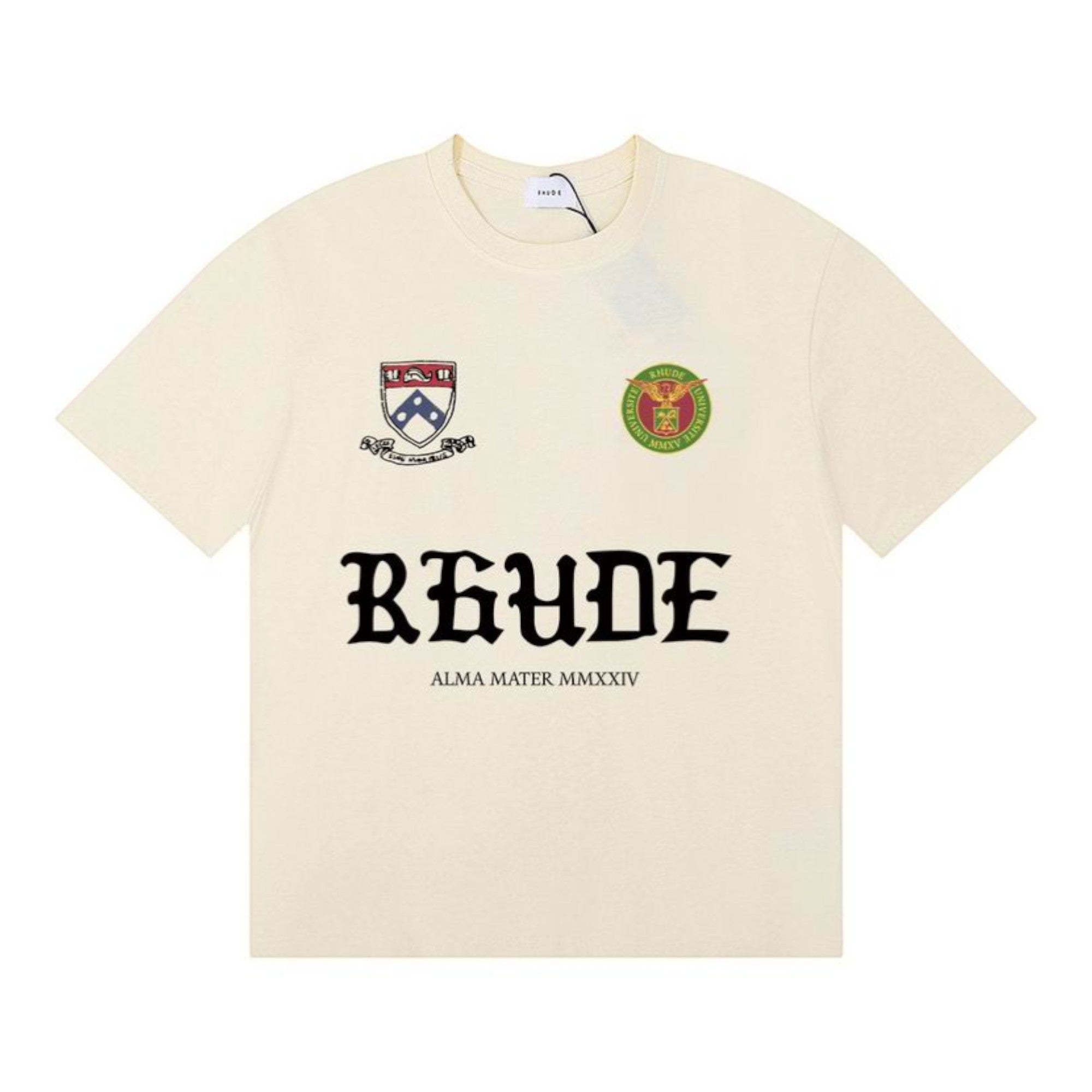 Collegiate Crest Alma Mater MMXXIV Graphic T-Shirt