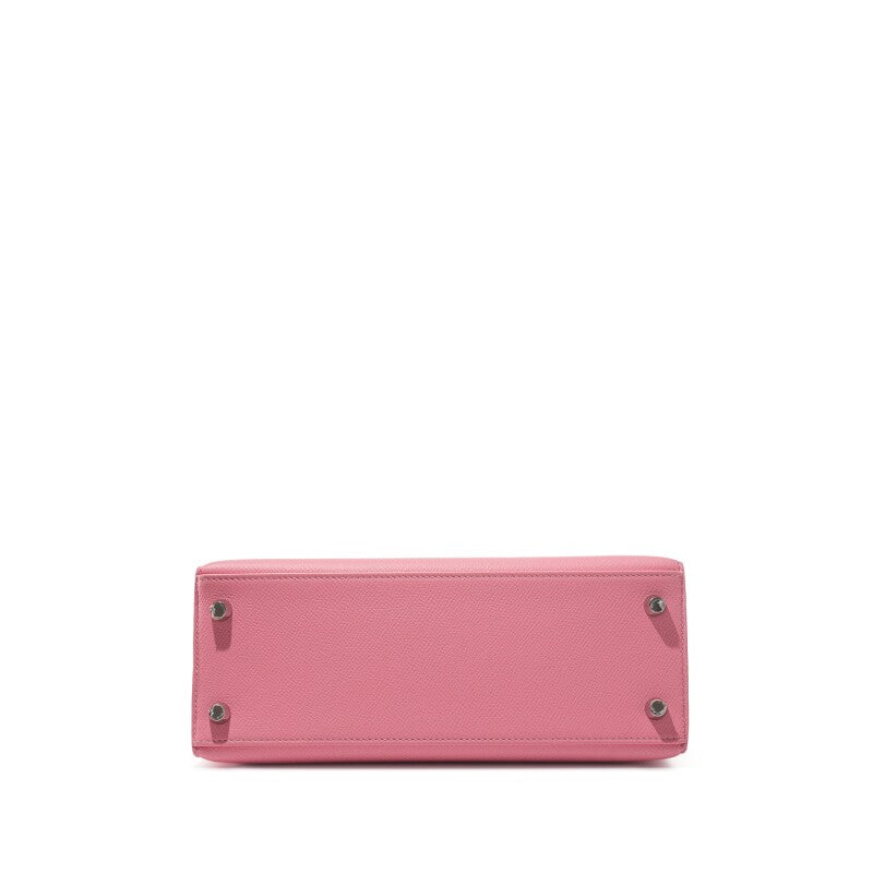 Rose Confetti Epsom Leather Palladium Hardware