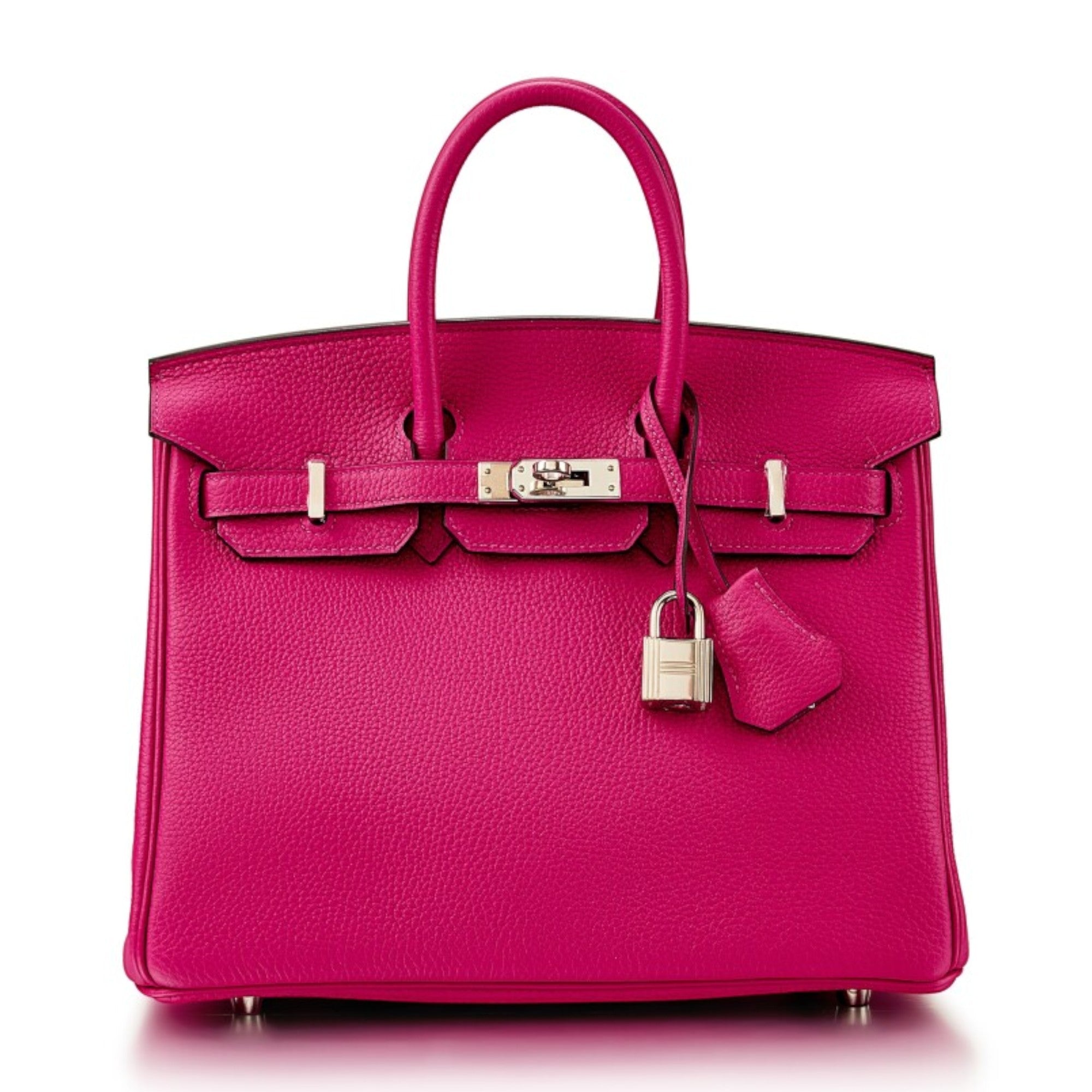 Rose Pourpre Togo Leather Palladium Hardware