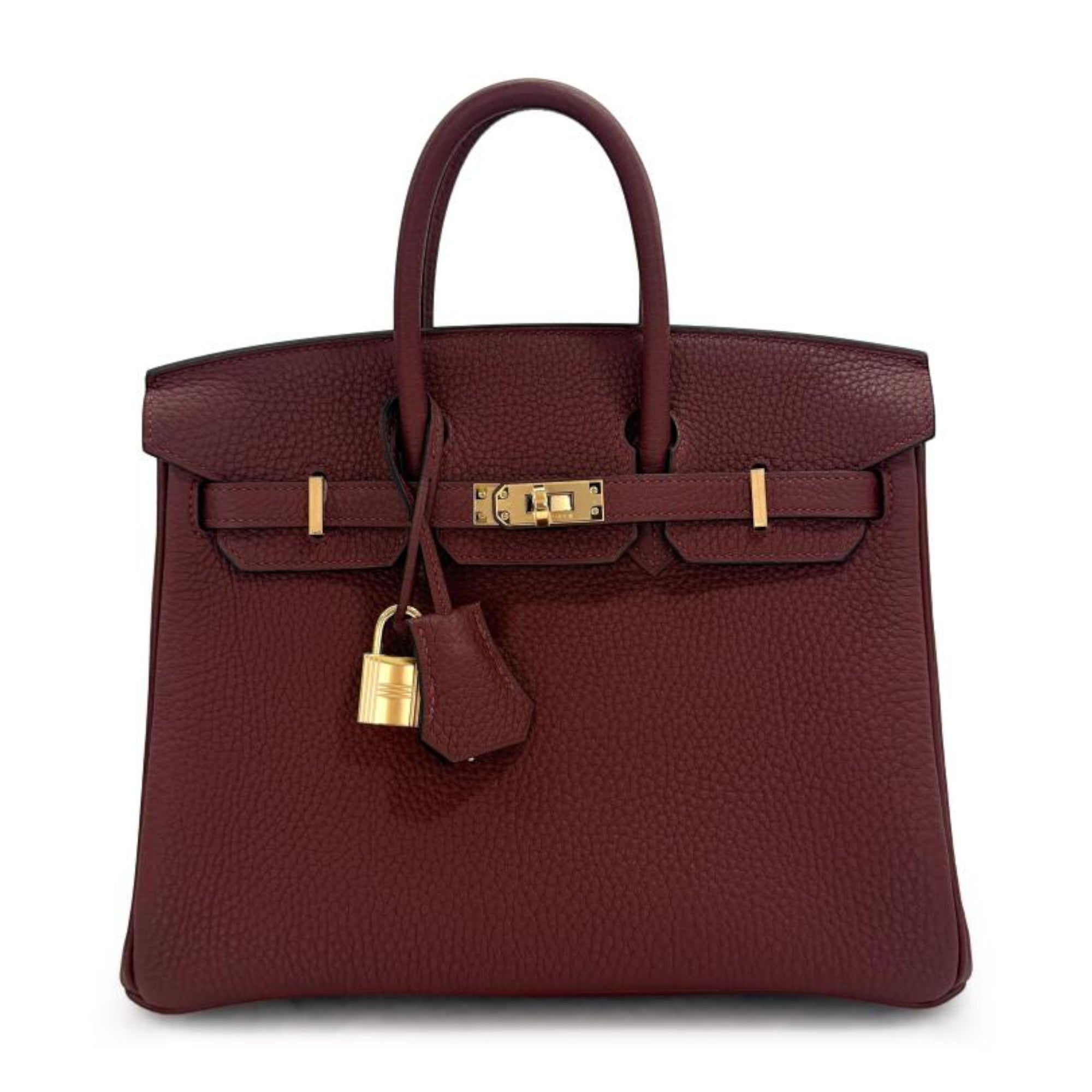 Rouge H Togo Leather Gold Hardware