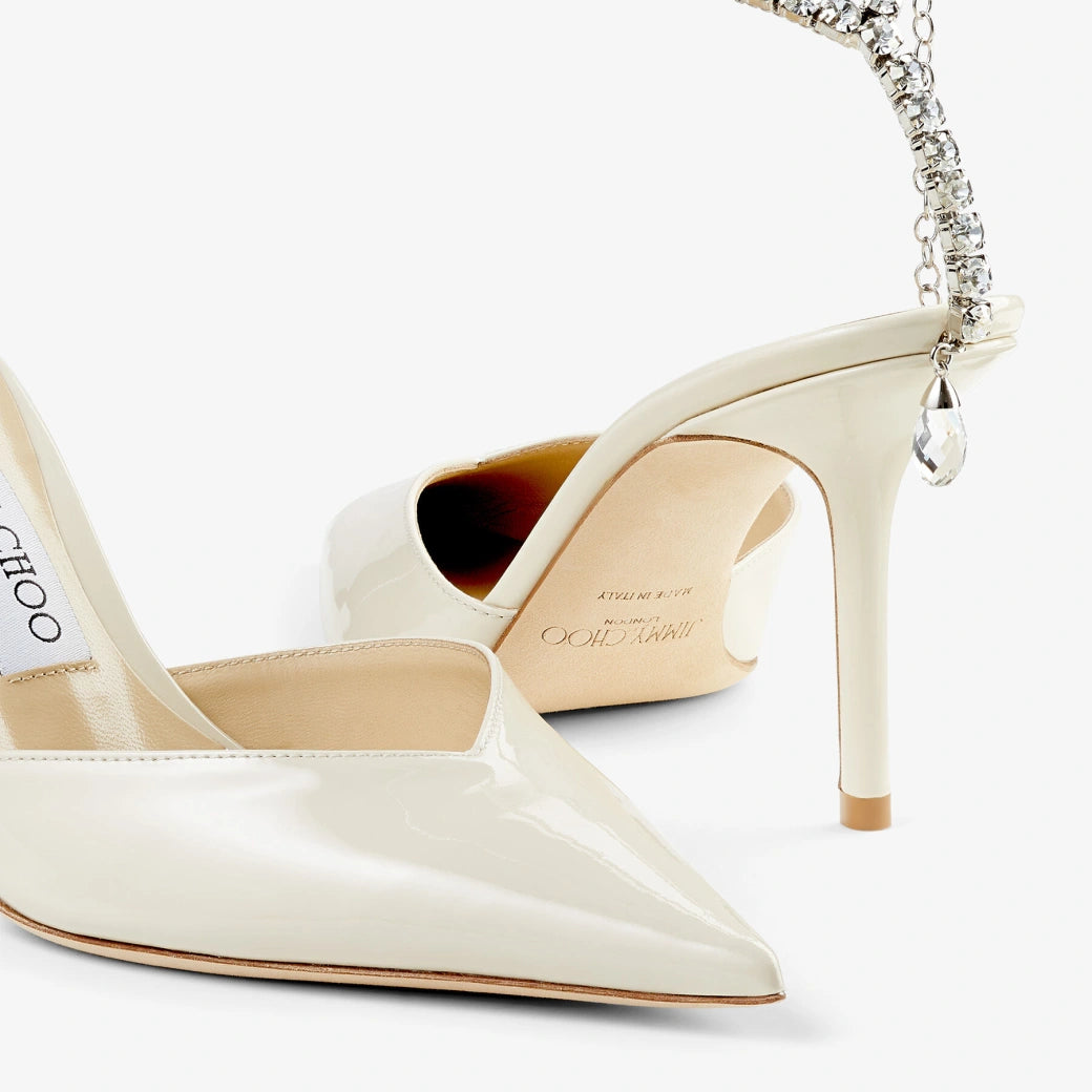 Saeda 85 Linen Patent Leather