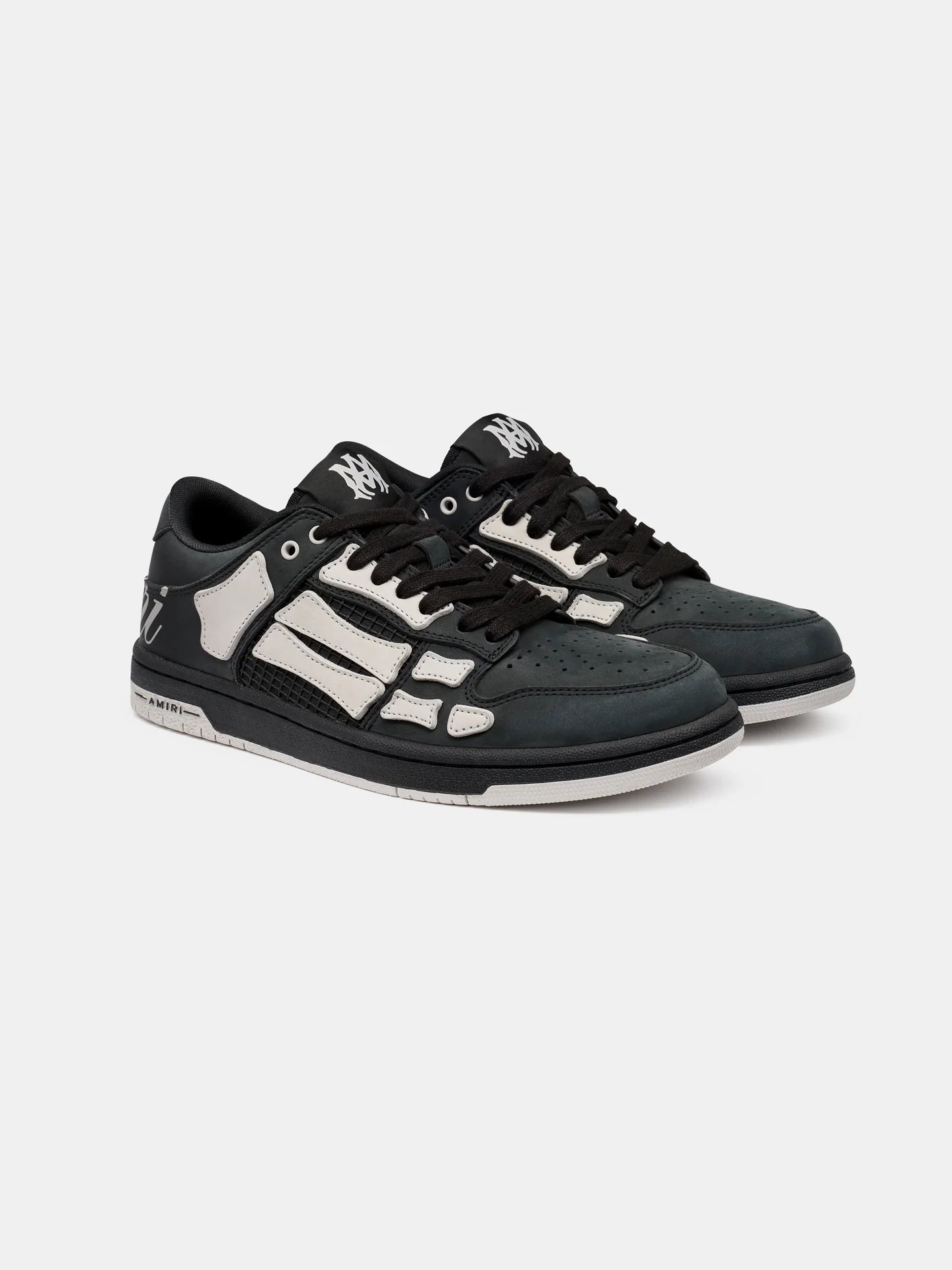 Skel Top Low Script Black