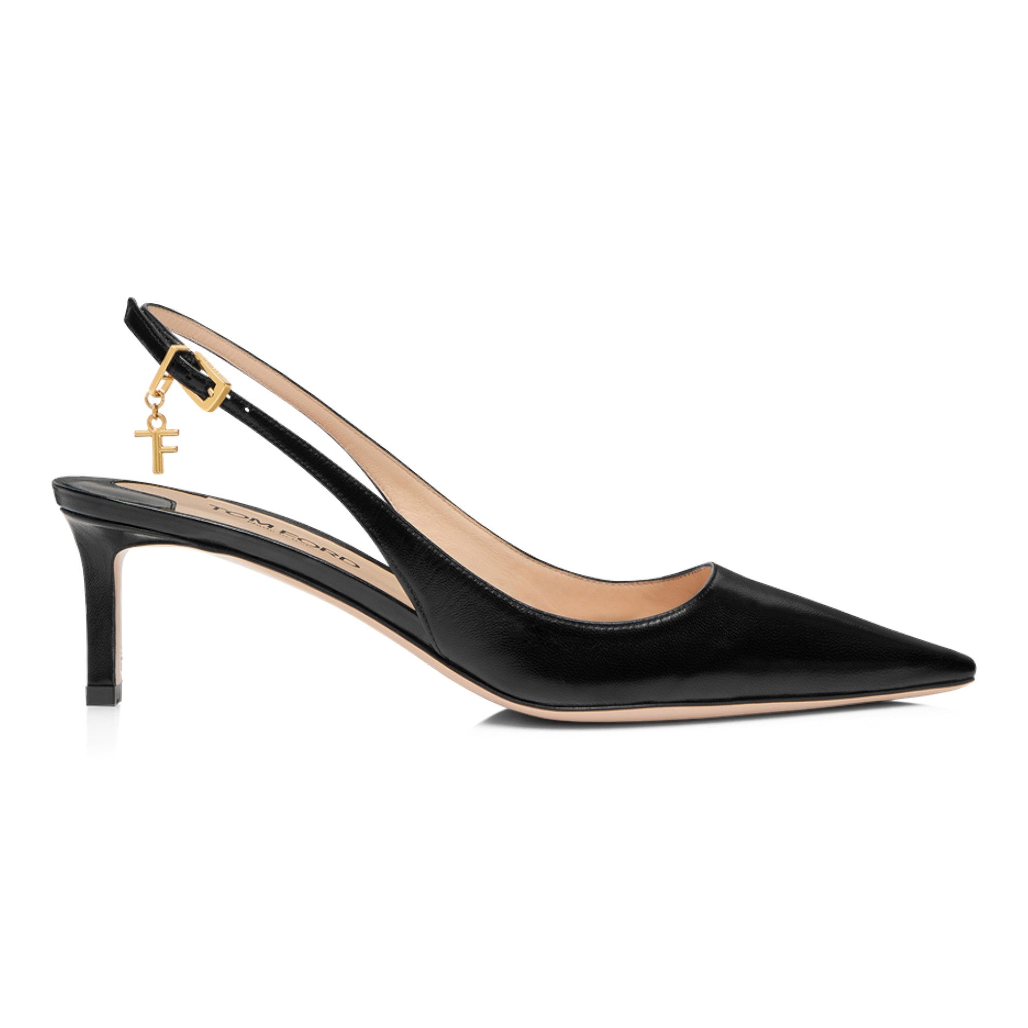 Angelina Slingback Shiny Leather