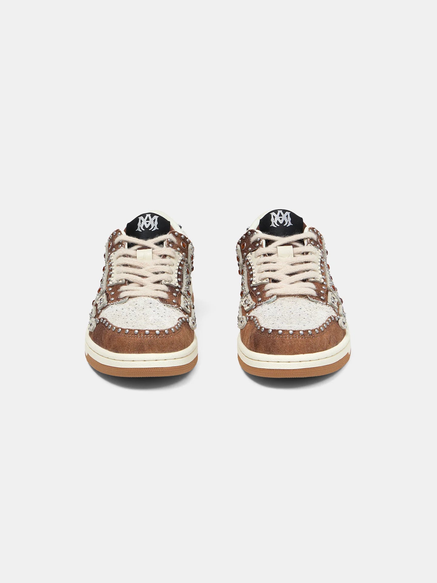Skel Top Low Stud Dark Brown