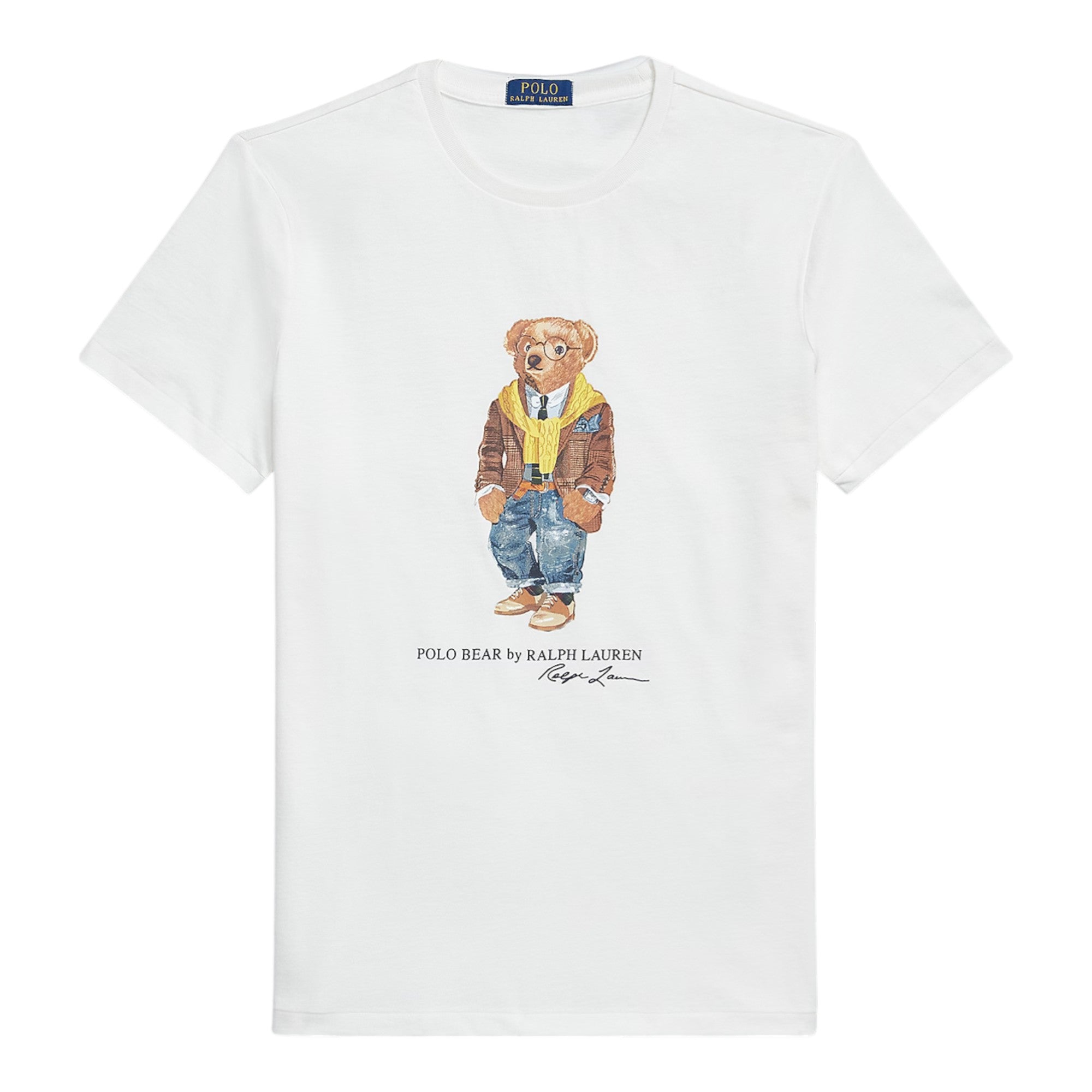 Slim Fit Polo Bear Jersey T-Shirt Hudson Valley Bear