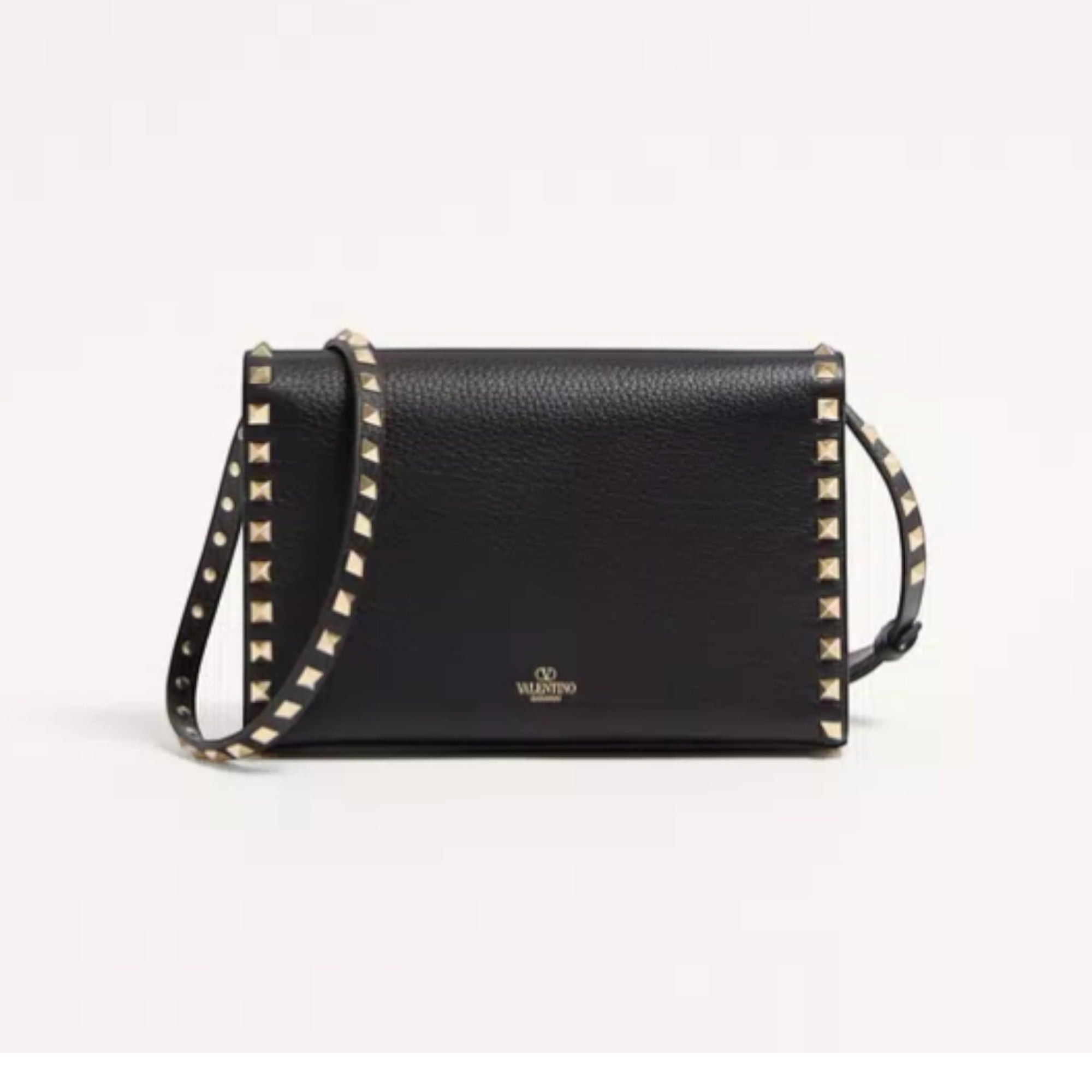 Rockstud Small Crossbody Bag Black