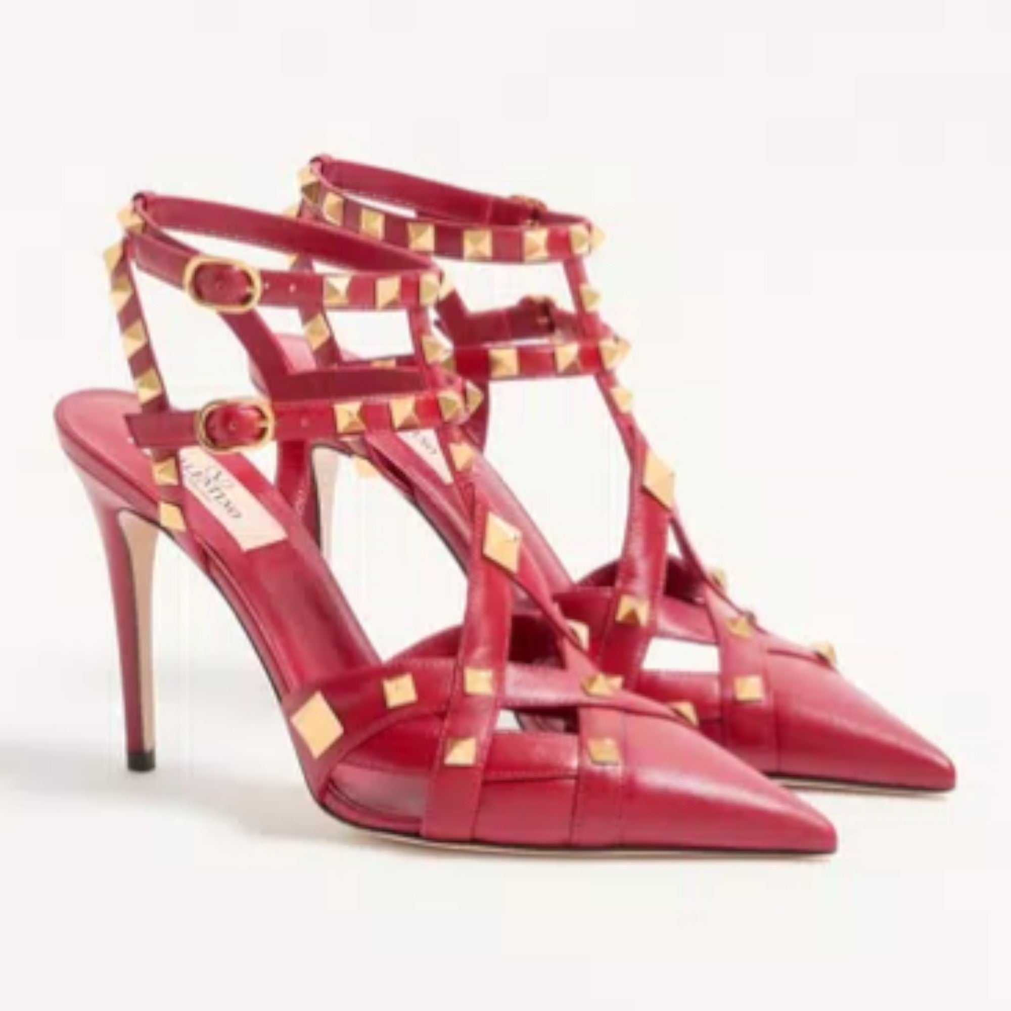 Studdy Pumps Red