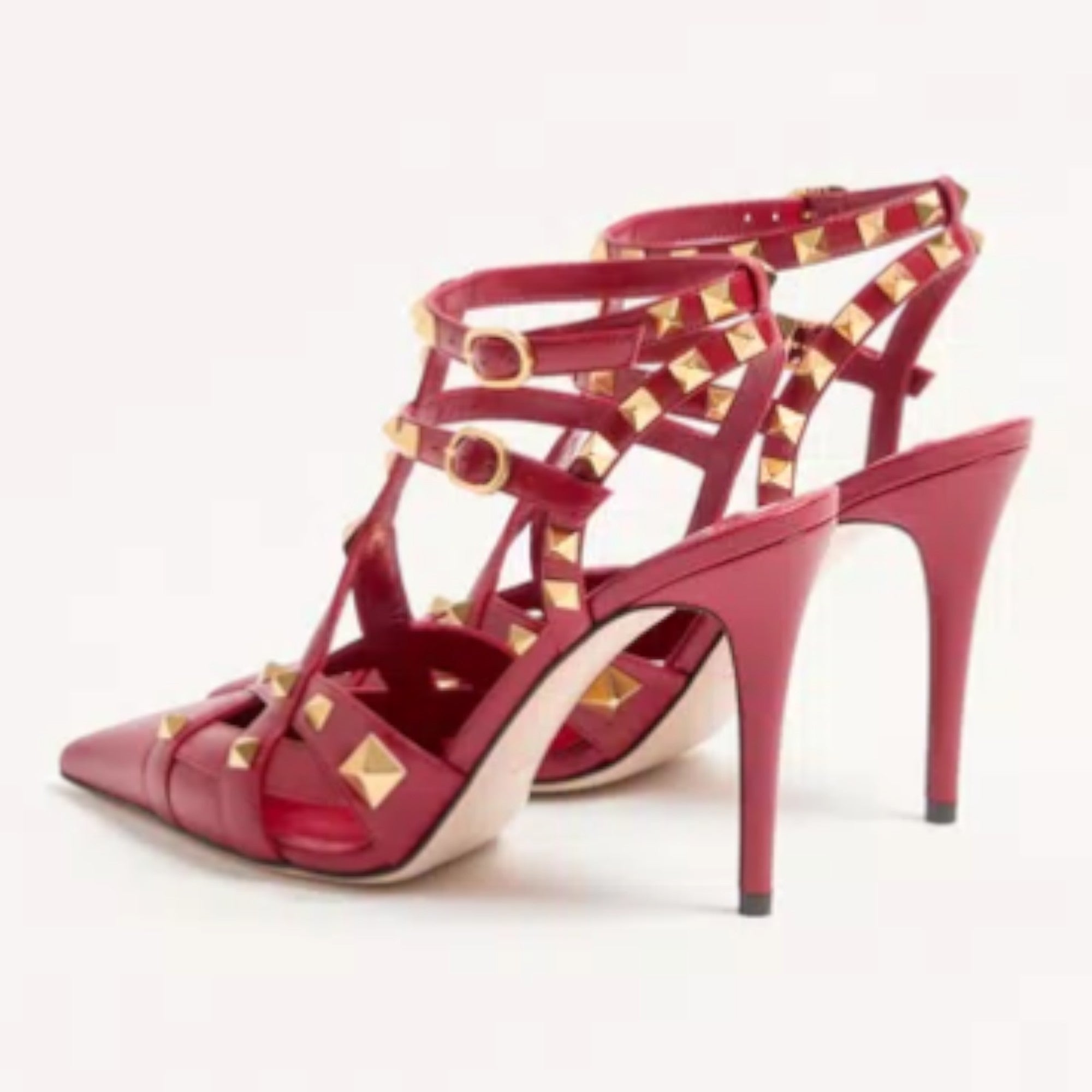 Studdy Pumps Red