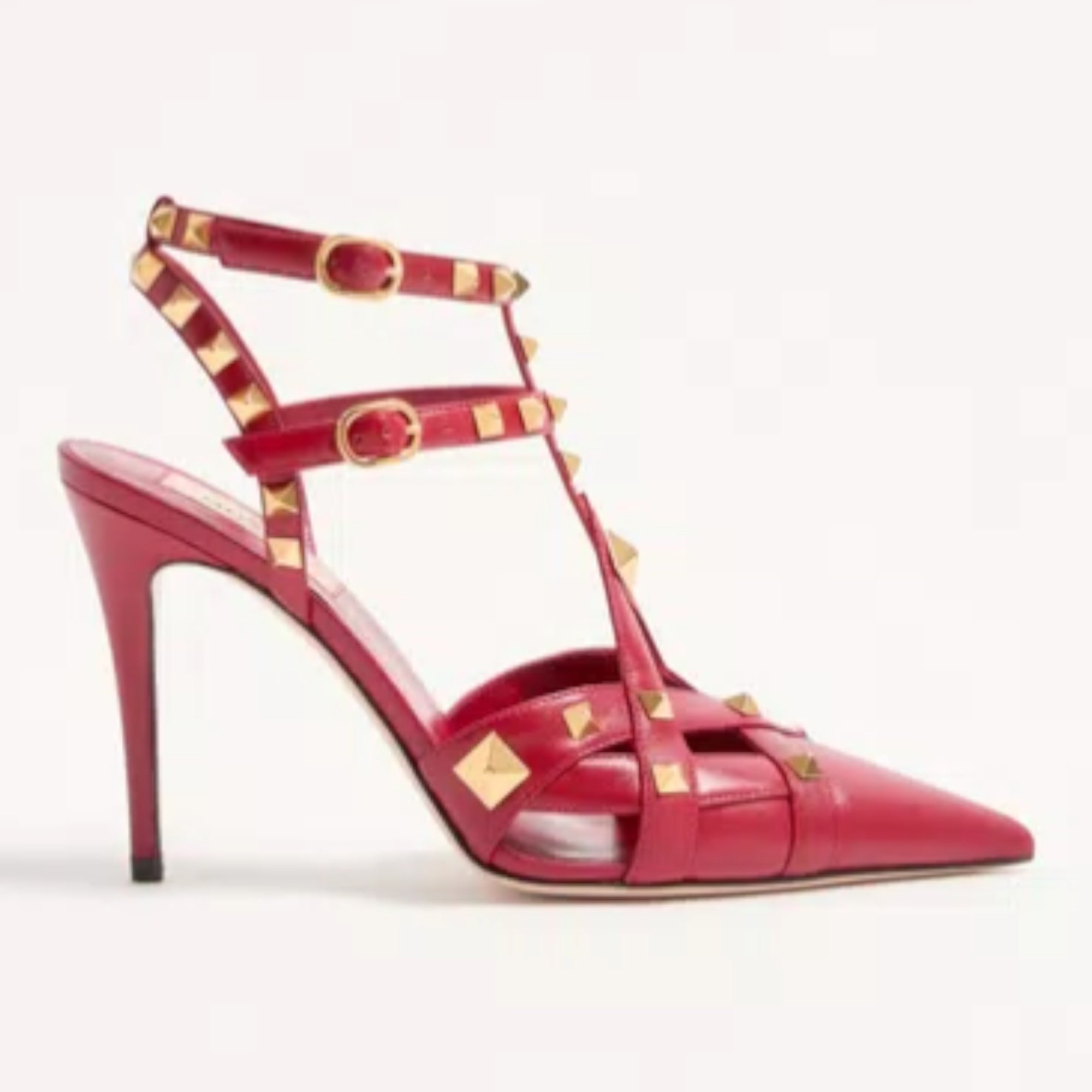Studdy Pumps Red
