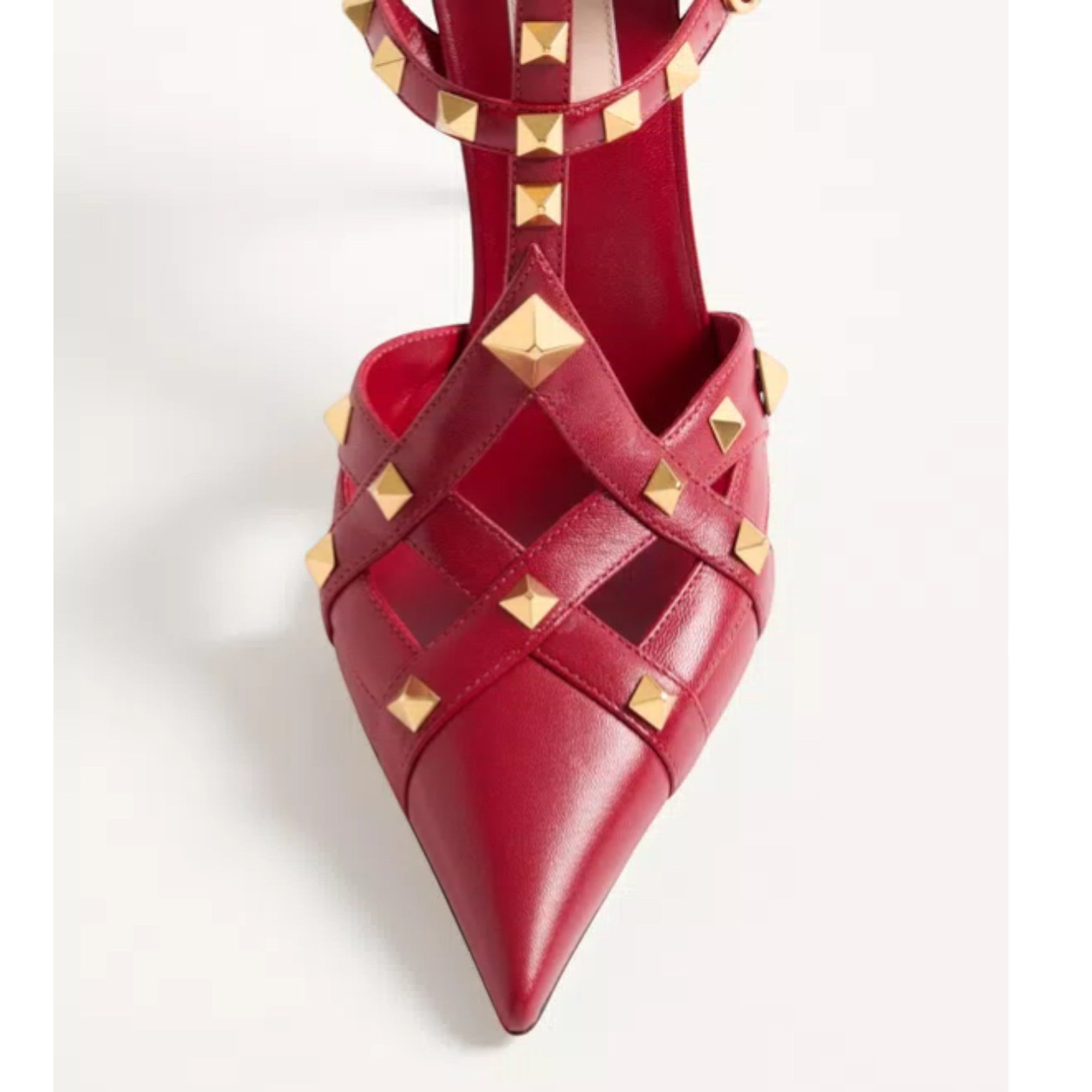 Studdy Pumps Red