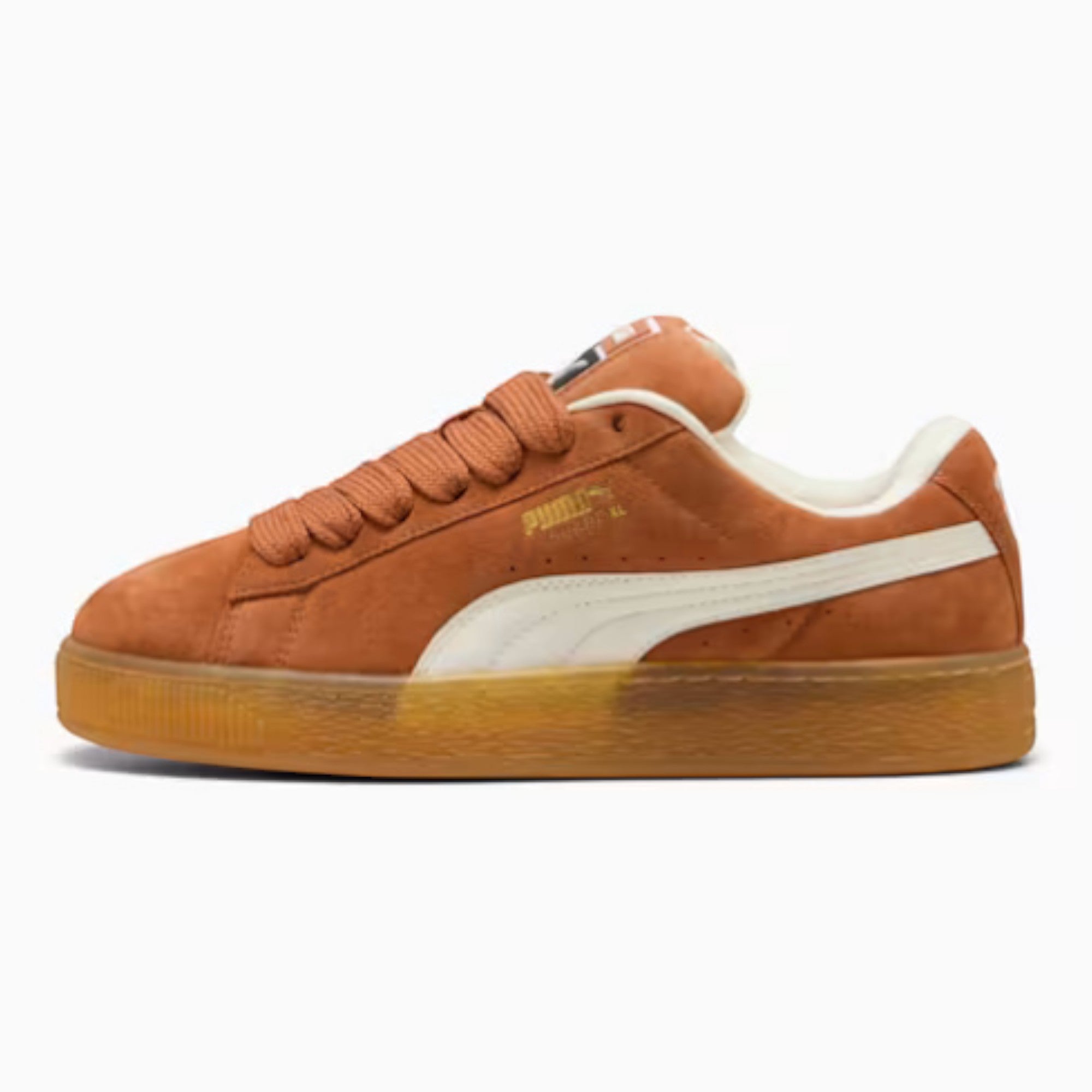 Suede XL Sneakers Brandy / Warm White