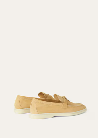 Loro Piana Summer Charms Walk Loafer Hinoki Wood