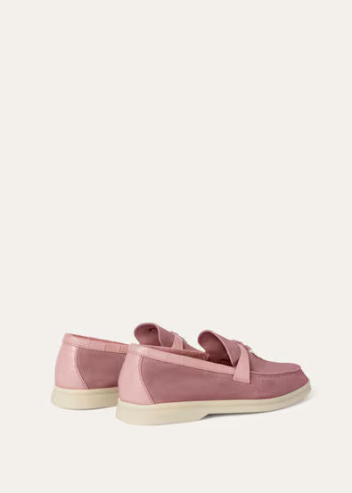Loro Piana Summer Charms Walk Loafer Noisette Rose