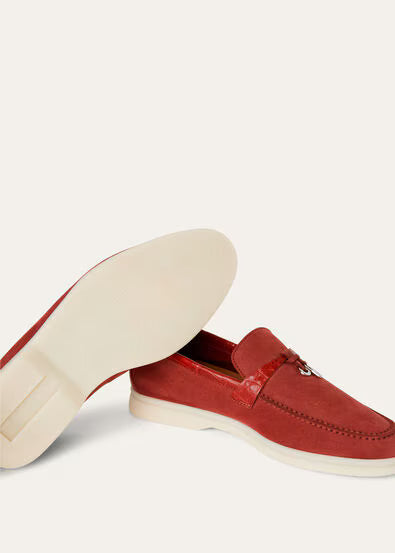 Loro Piana Summer Charms Walk Loafer Raw Sienna
