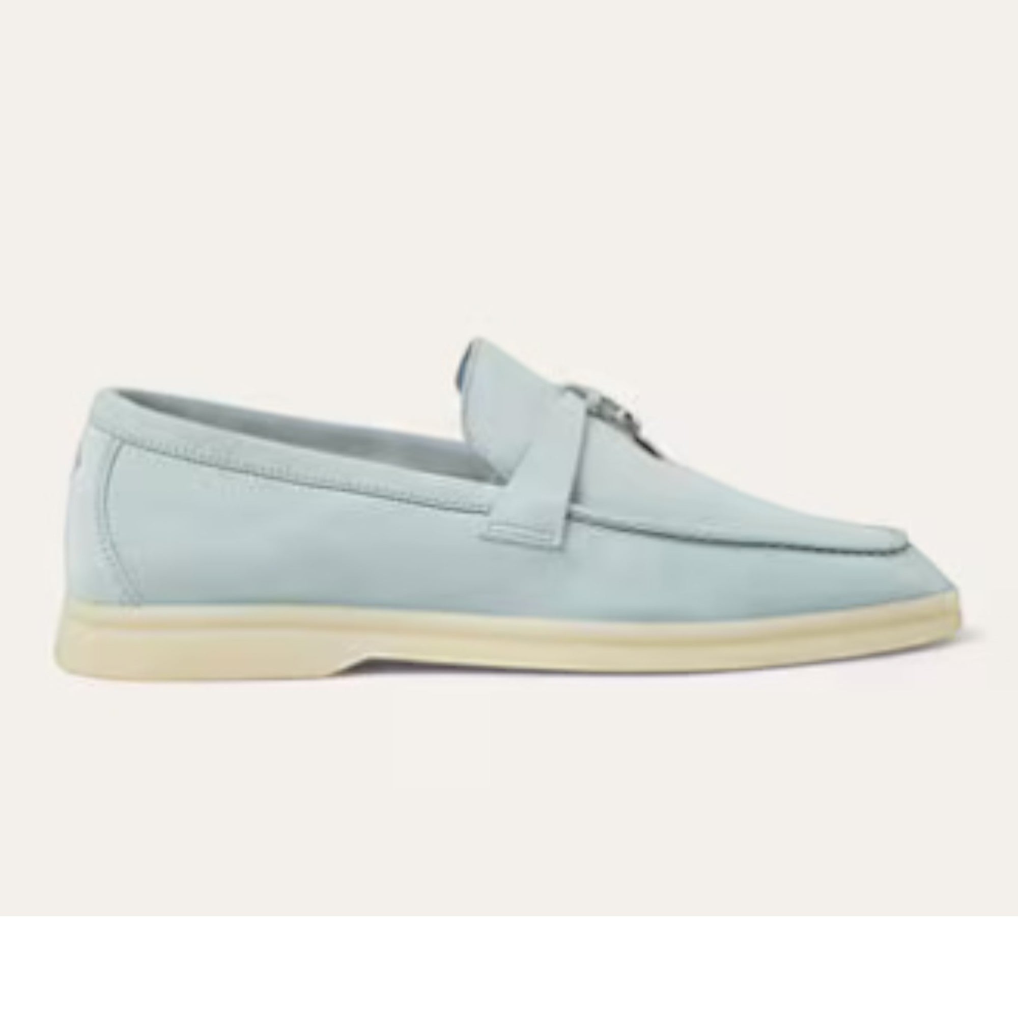 Loro Piana Summer Charms Walk Loafer Spring Waterfall Melange