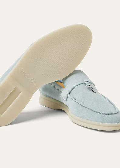 Loro Piana Summer Charms Walk Loafer Spring Waterfall Melange