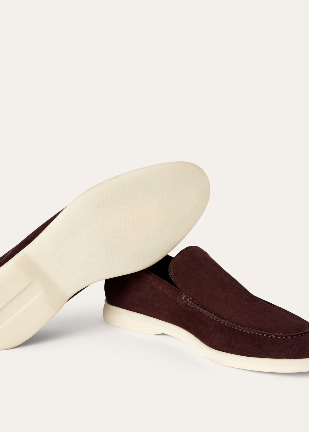 Loro Piana Summer Walk Loafer Suede Amarone