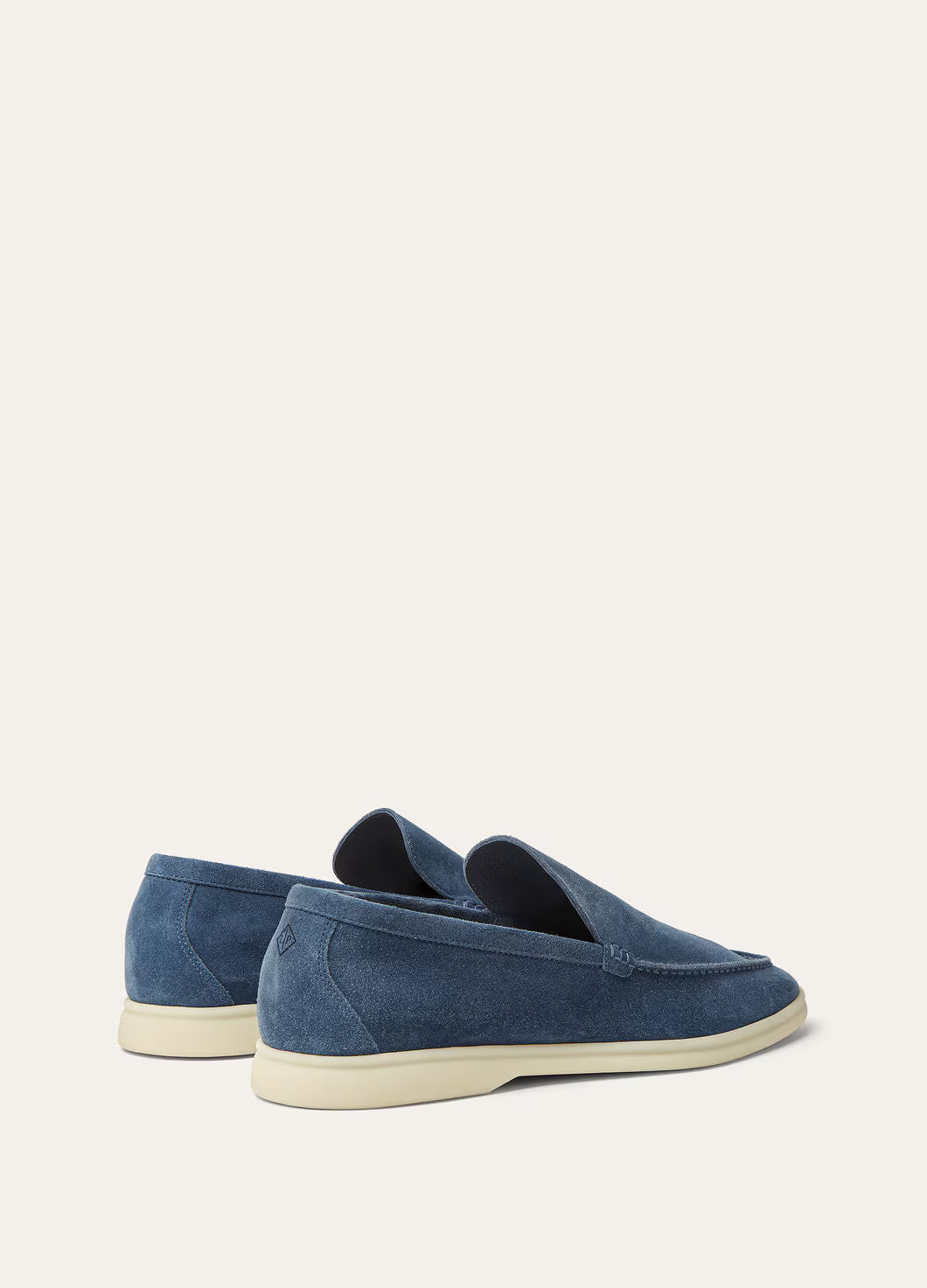 Loro Piana Summer Walk Loafer Suede Black Figs