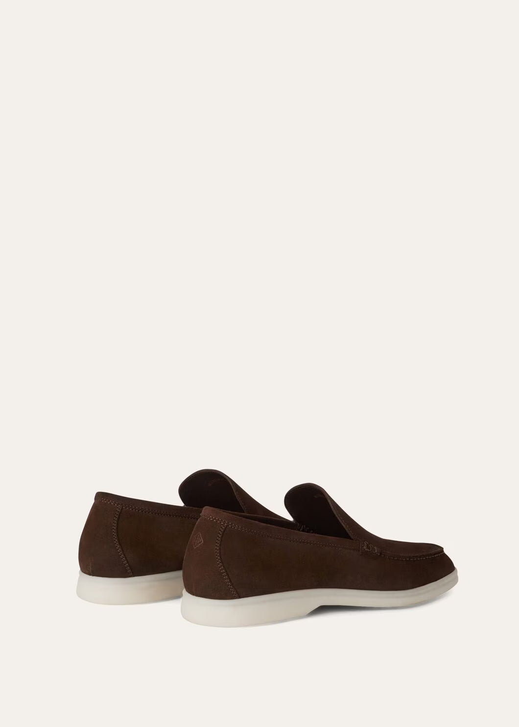 Loro Piana Summer Walk Loafer Suede Chocolate