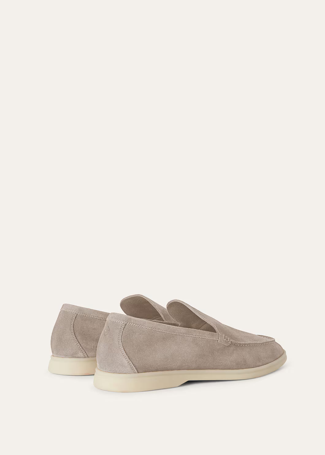 Loro Piana Summer Walk Loafer Suede Classic Beige