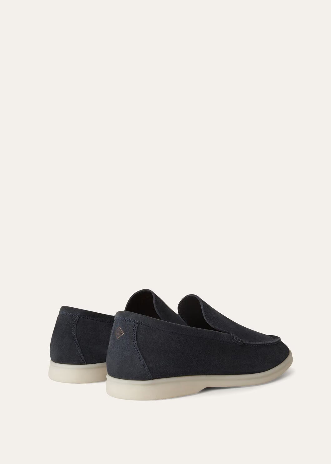 Loro Piana Summer Walk Loafer Suede Classic Blue