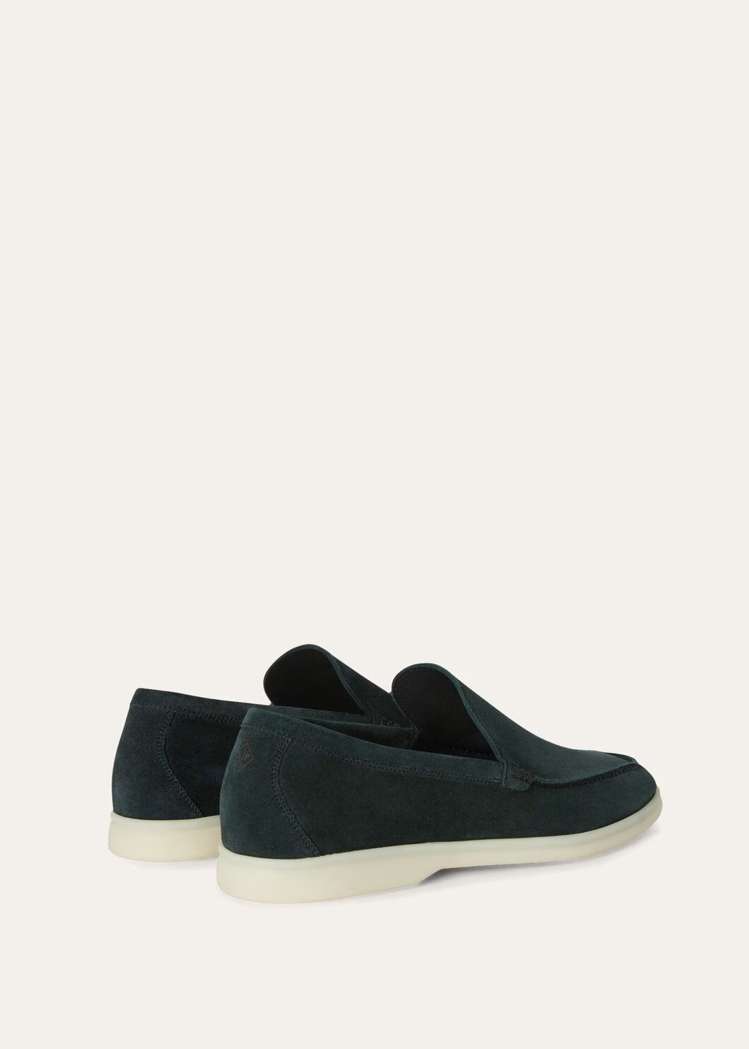 Loro Piana Summer Walk Loafer Suede Dark Green