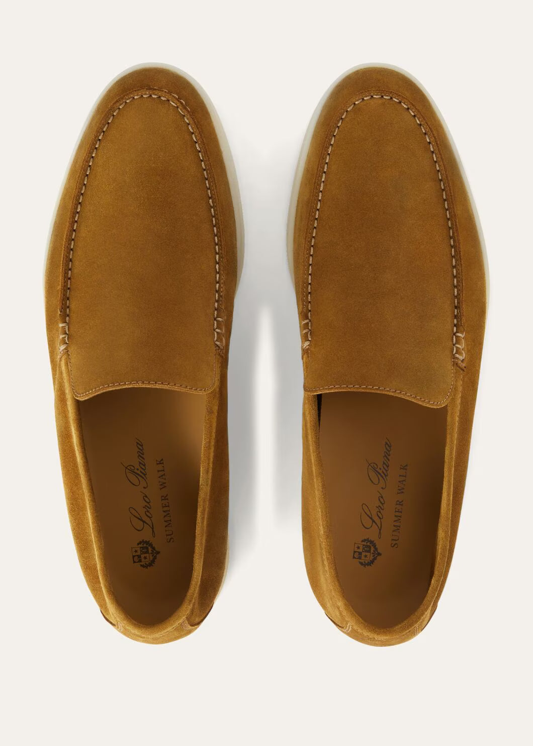 Loro Piana Summer Walk Loafer Tan