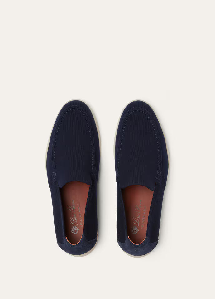 Loro Piana Summer Walk The Gift of Kings® Loafer Navy Blue