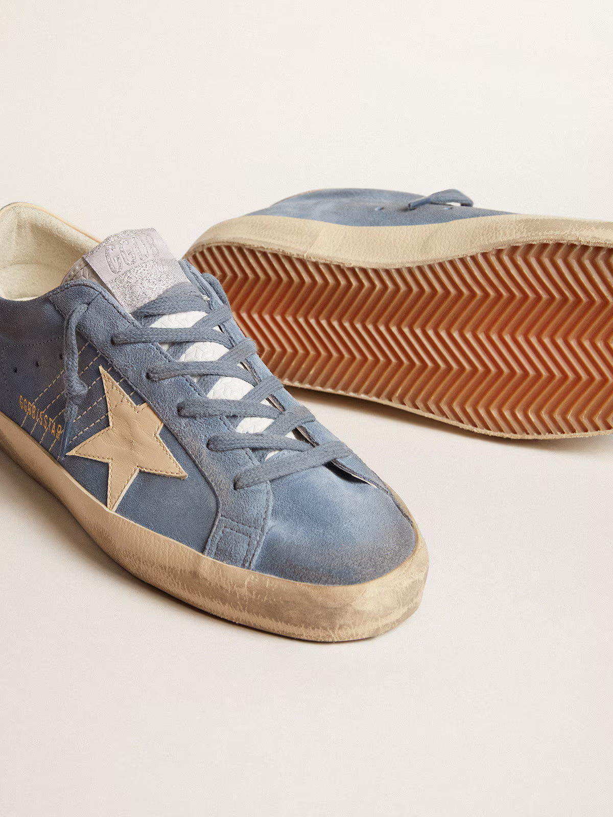 Super-Star Sneakers Light Blue / Beige