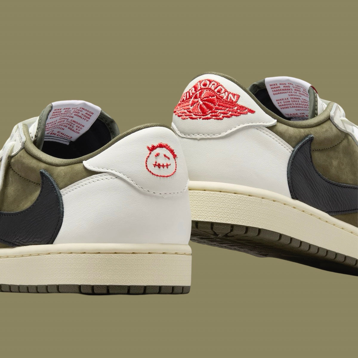 Air Jordan 1 Low x Travis Scott OG Medium Olive