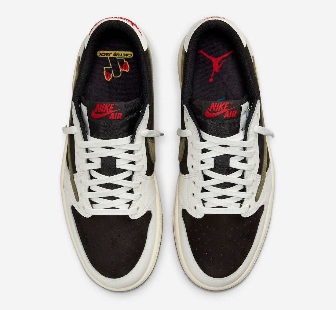 Air Jordan 1 Low x Travis Scott OG Olive