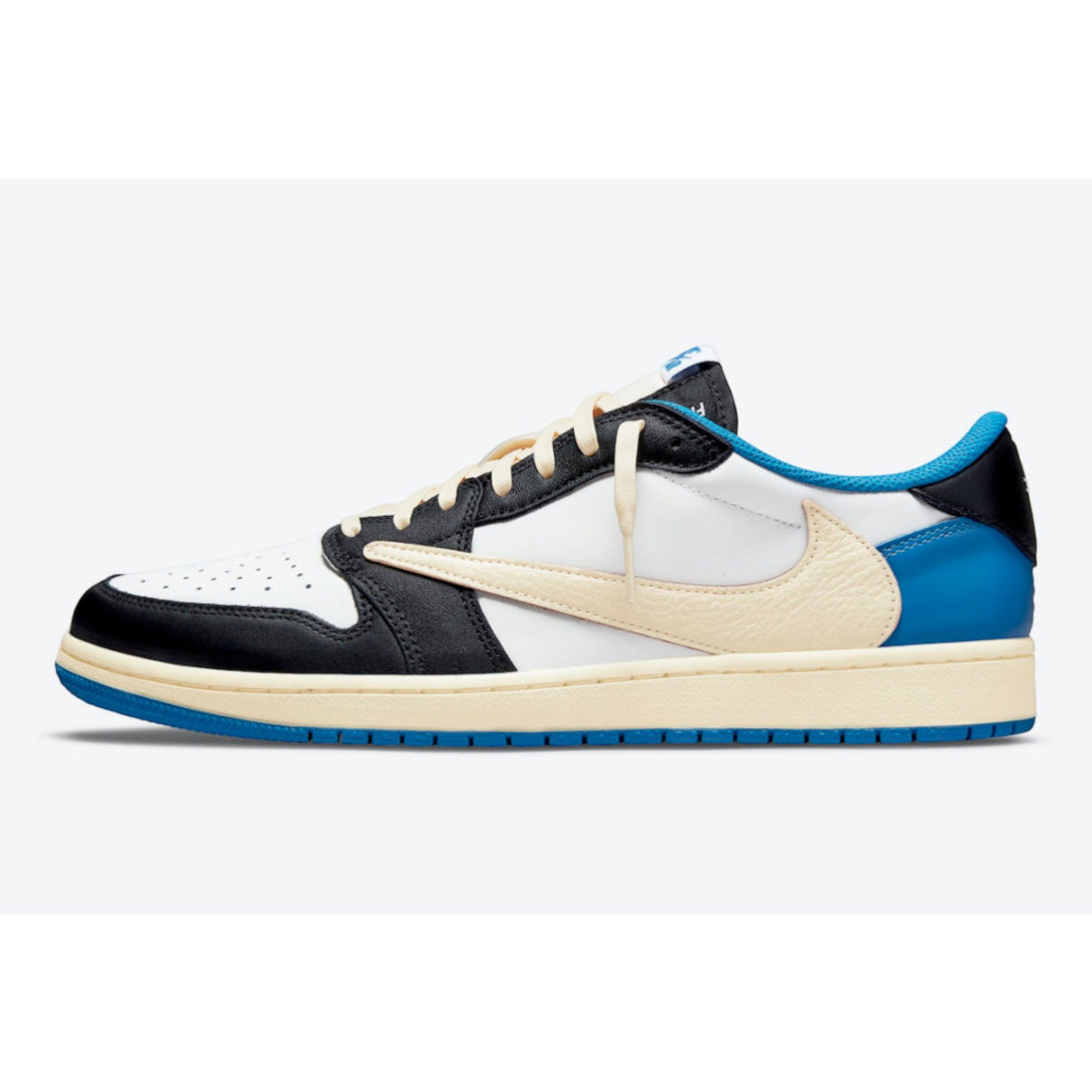 Air Jordan 1 Low x Travis Scott x Fragment Design OG White Blue
