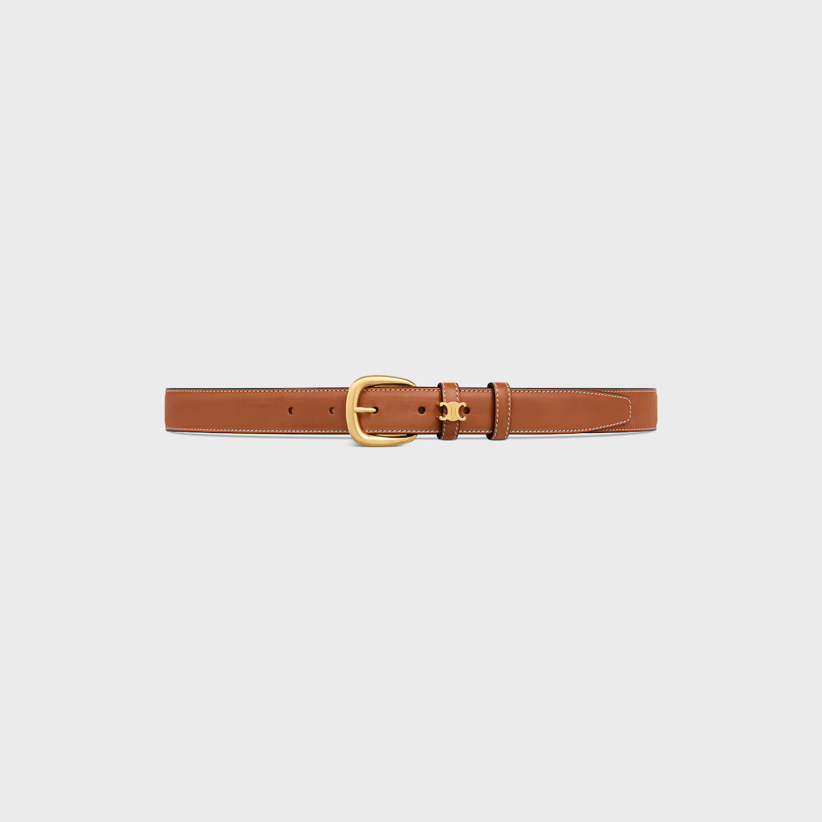 Vivienne Belt 25 mm Natural Calfskin Tan