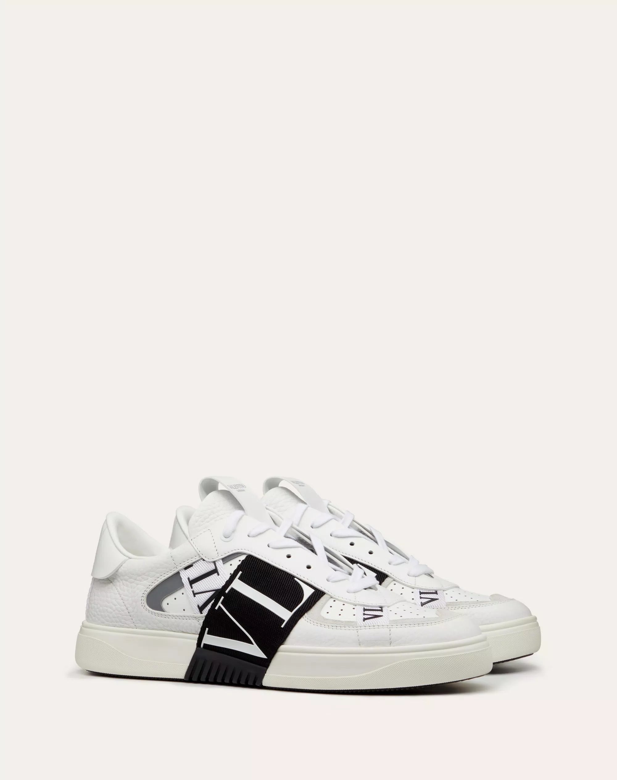 Valentino Garavani Low-Top Calfskin VL7N Sneaker with Bands