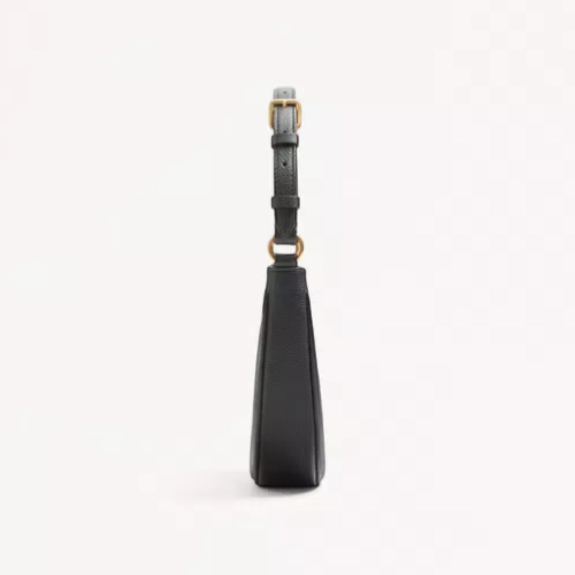 VLogo Signature Mini Hobo Bag Black