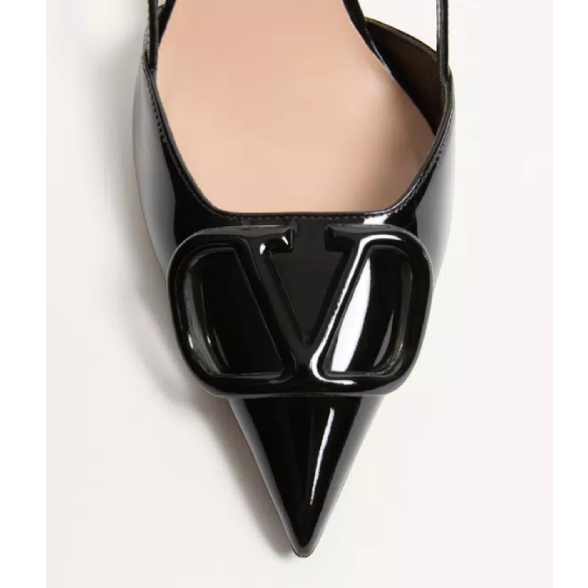 VLogo Signature Slingback Pumps Black