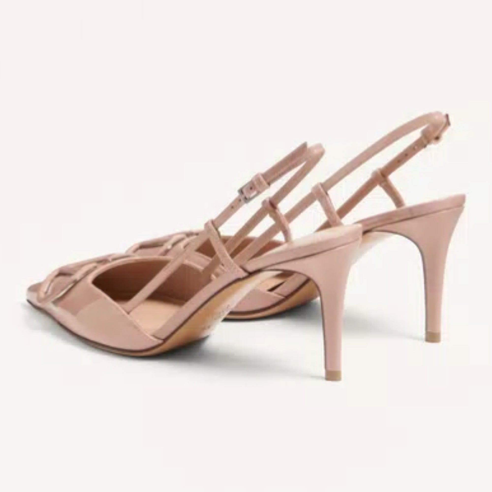 VLogo Signature Slingback Pumps Rose Cannelle