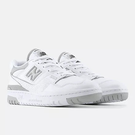 New Balance 550 White with Raincloud