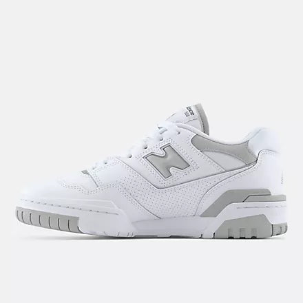 New Balance 550 White with Raincloud