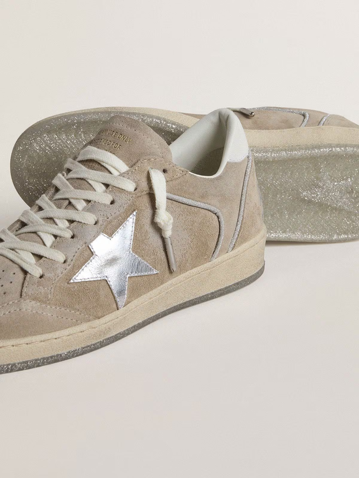 Ball Star LTD Sneakers Beige / Silver / White