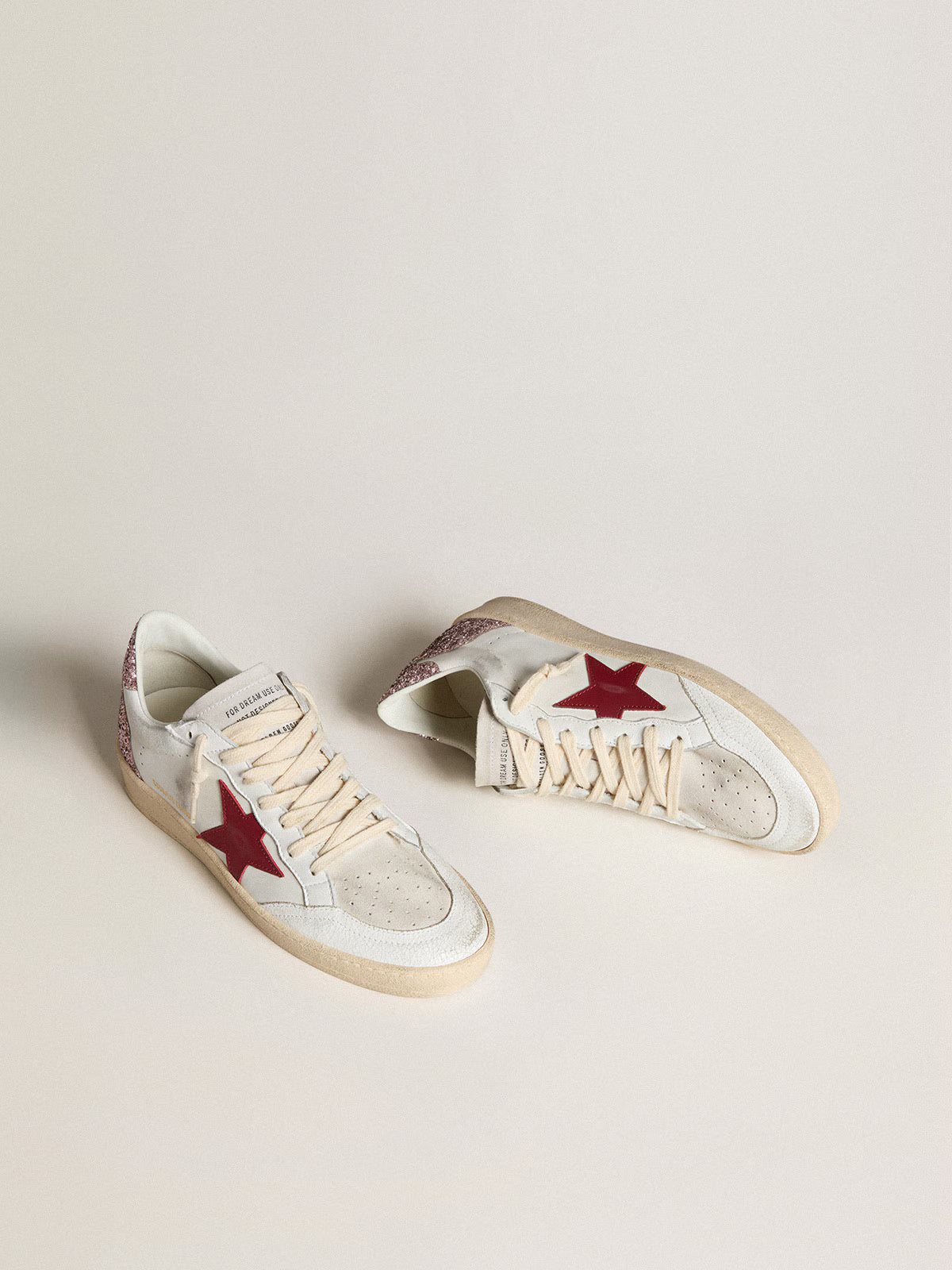 Ball Star LTD Sneakers White / Red / Pink