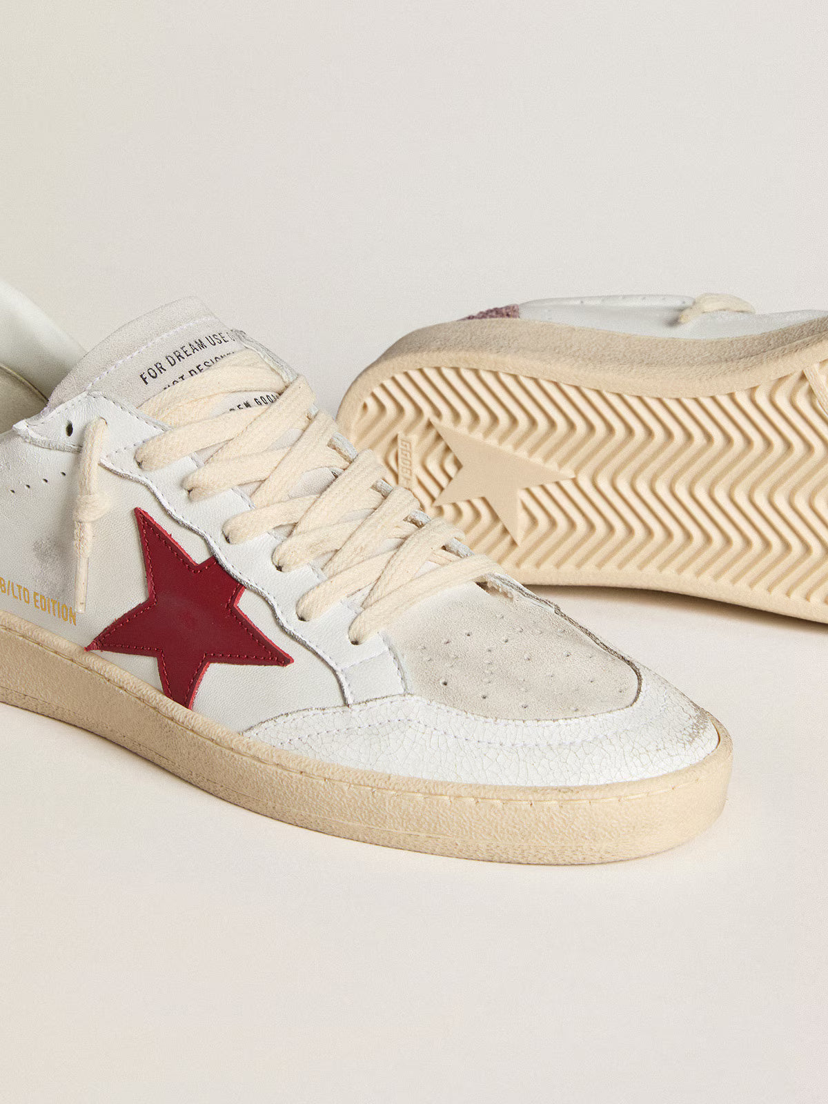 Ball Star LTD Sneakers White / Red / Pink