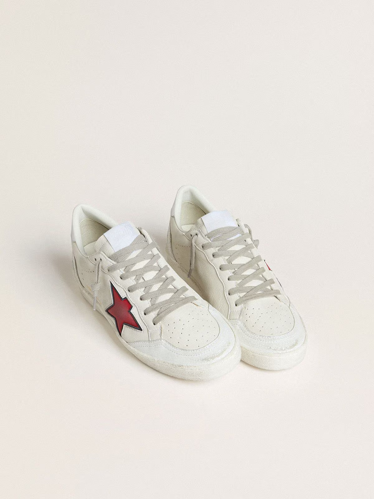 Ball Star LTD Sneakers White / Red / Silver