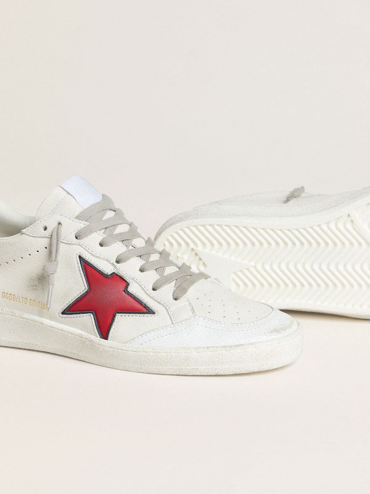Ball Star LTD Sneakers White / Red / Silver