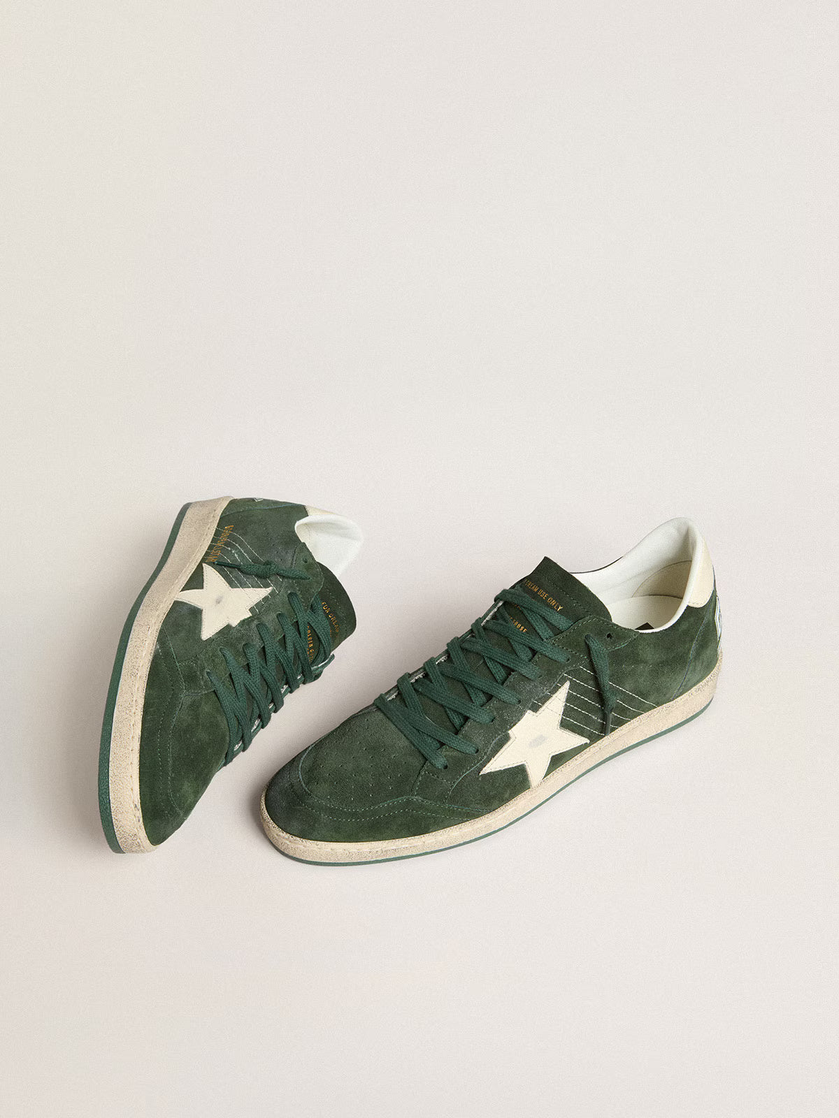 Ball Star Sneakers Green / White