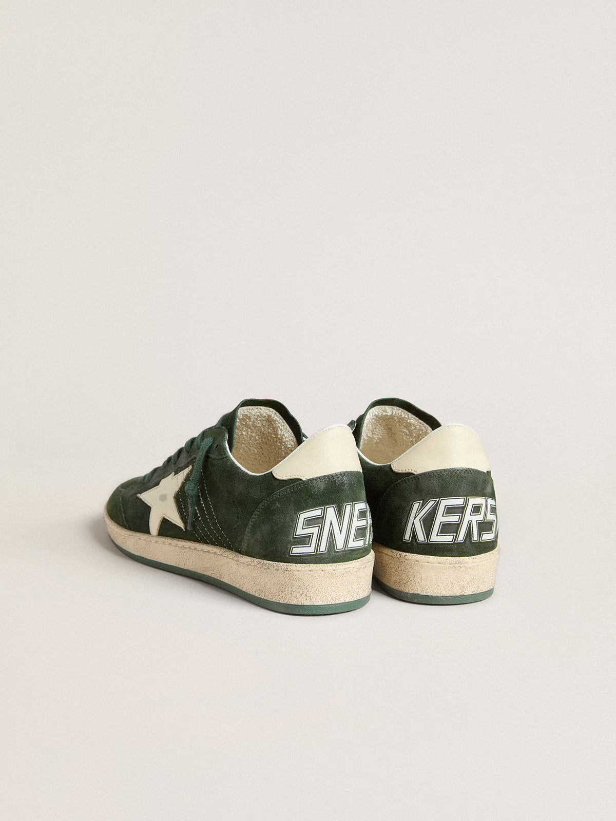Ball Star Sneakers Green / White