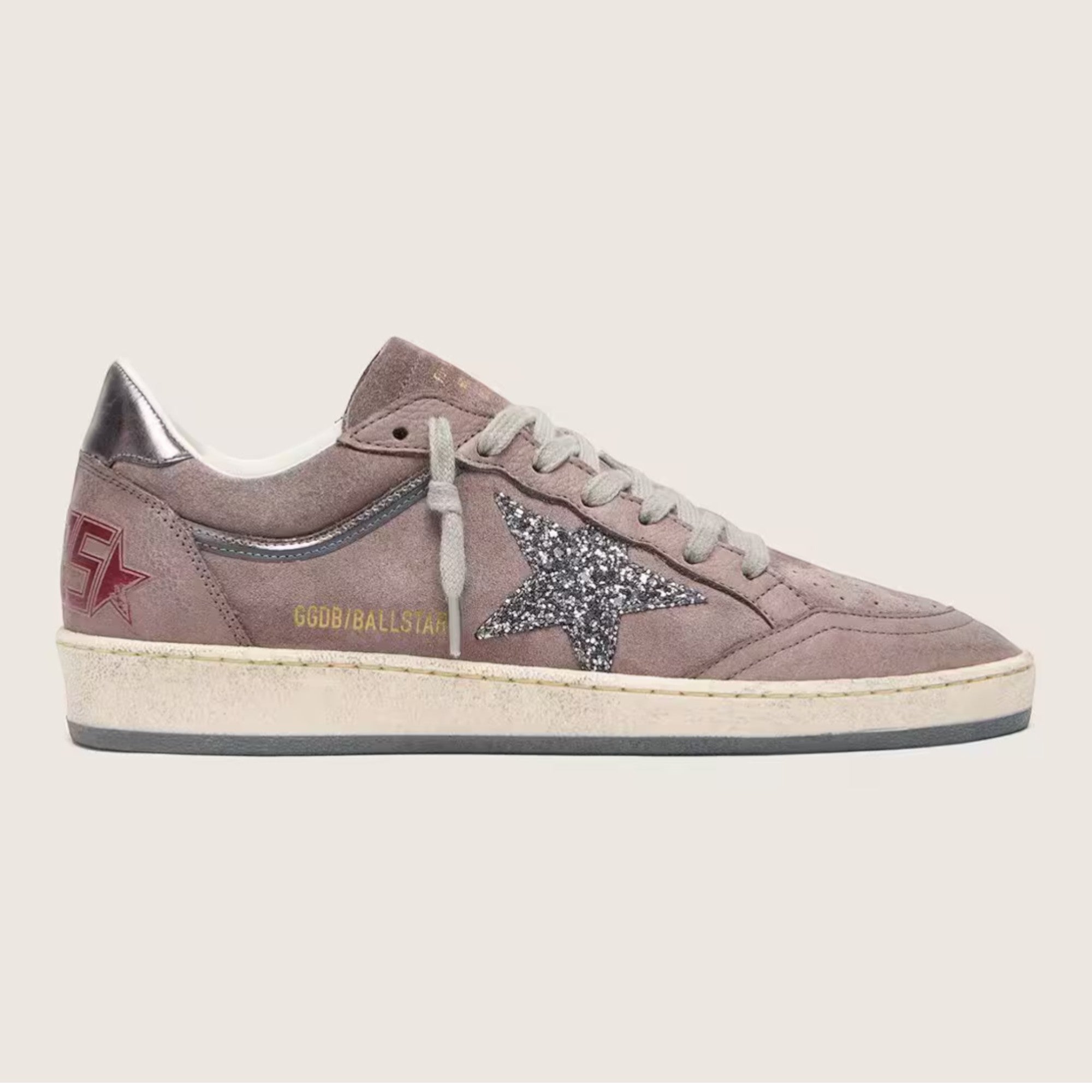 Ball Star Sneakers Lavender / Silver